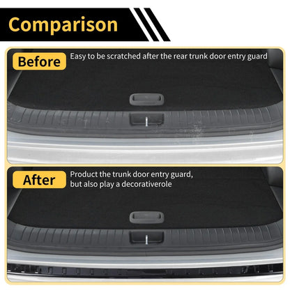 Rear Bumper Topper for Honda Odyssey 2019-2025 Silver Tone 1 x Piece