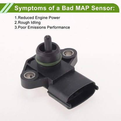 MAP Sensor for HYUNDAI I20 (2014-2020) - Manifold Absolute Pressure Sensor