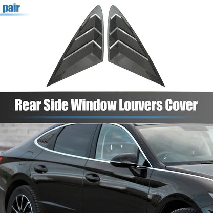 Rear Side Window Louver Shades Covers for Hyundai Sonata DN8 (2020-2022)