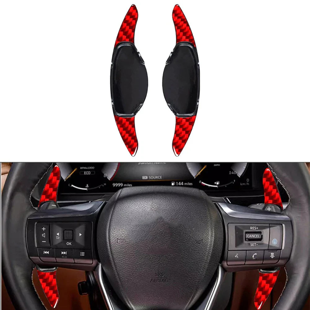 Steering Wheel Shift Paddle Extensions for Nissan, Infiniti, Mitsubishi