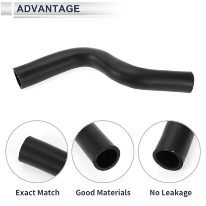 Radiator Coolant Hose for Honda Civic (1992-2000) Rubber Black 1 x Piece
