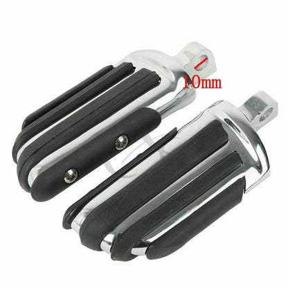 32mm Adjustable Highway Foot Peg Mount Clamps for Harley Touring Softail