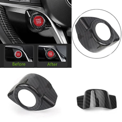Engine Start Stop Button Switch Cover Trim for Alfa Romeo Giulia (2017-2023)