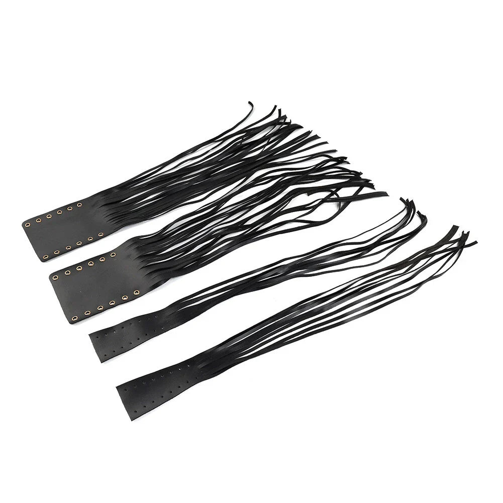 Universal Handlebar Grip Tassel & Clutch Lever Fringe Covers for Motorcycle
