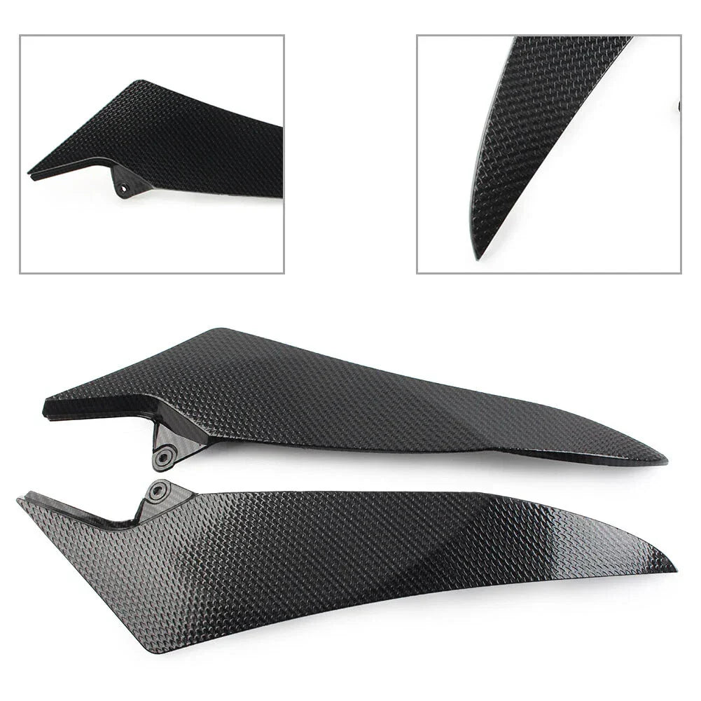 Gas Tank Side Cover Trim for Yamaha YZF R1 (2009-2014) Carbon Fiber