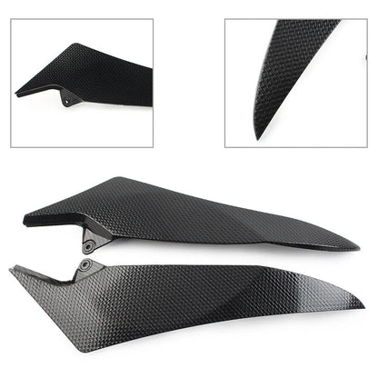 Gas Tank Side Cover Trim for Yamaha YZF R1 (2009-2014) Carbon Fiber
