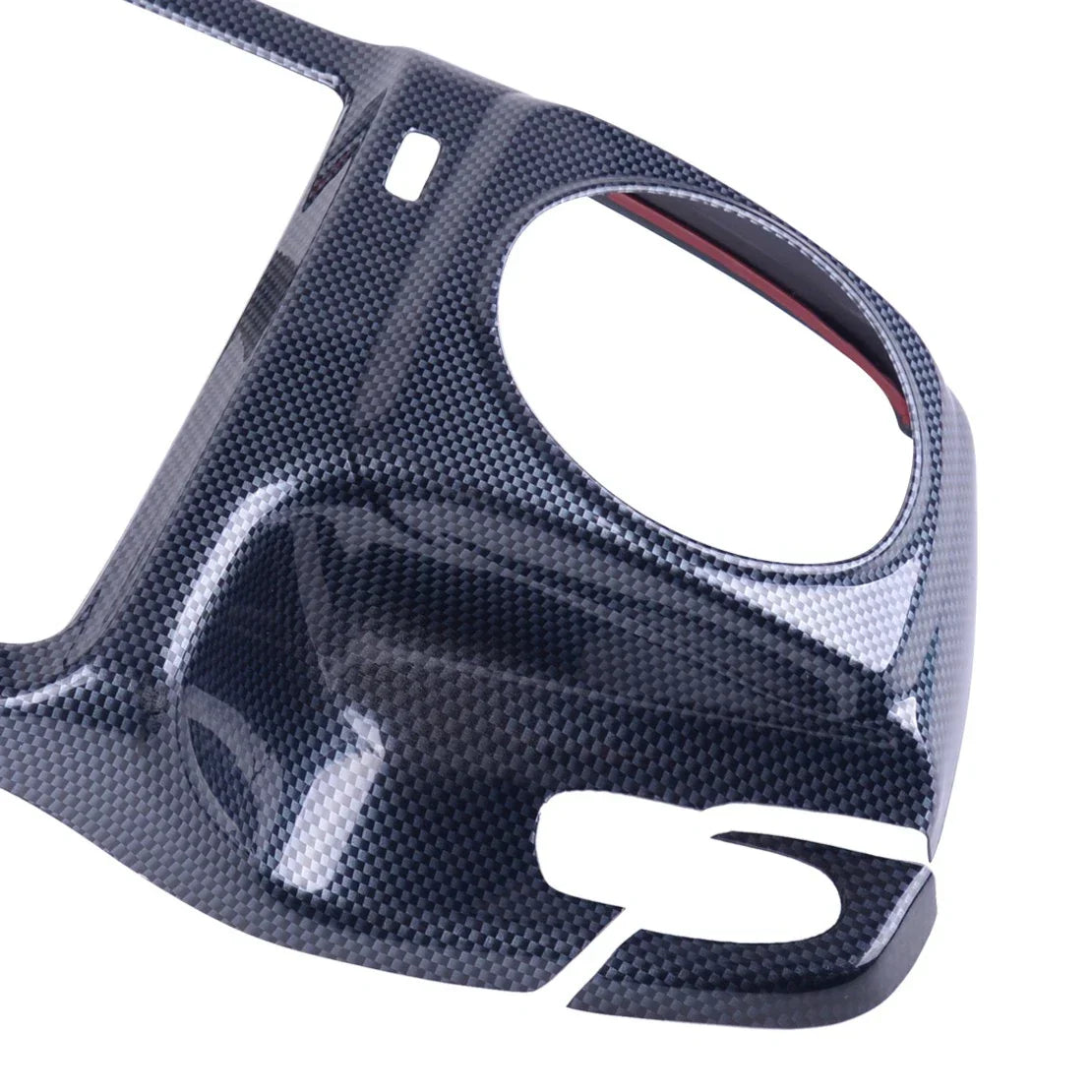 Carbon Fiber Style ABS Gear Shift Bezel Cover for Honda Civic