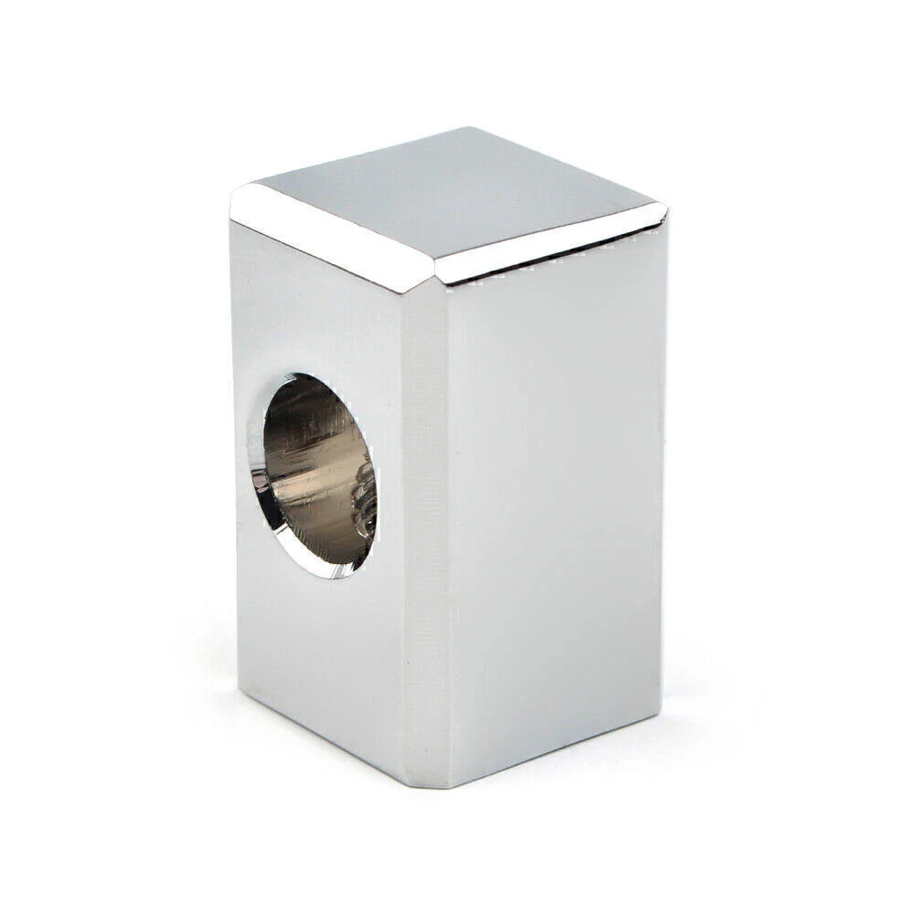 Chrome Headlight Mounting Block for Harley Custom Headlight