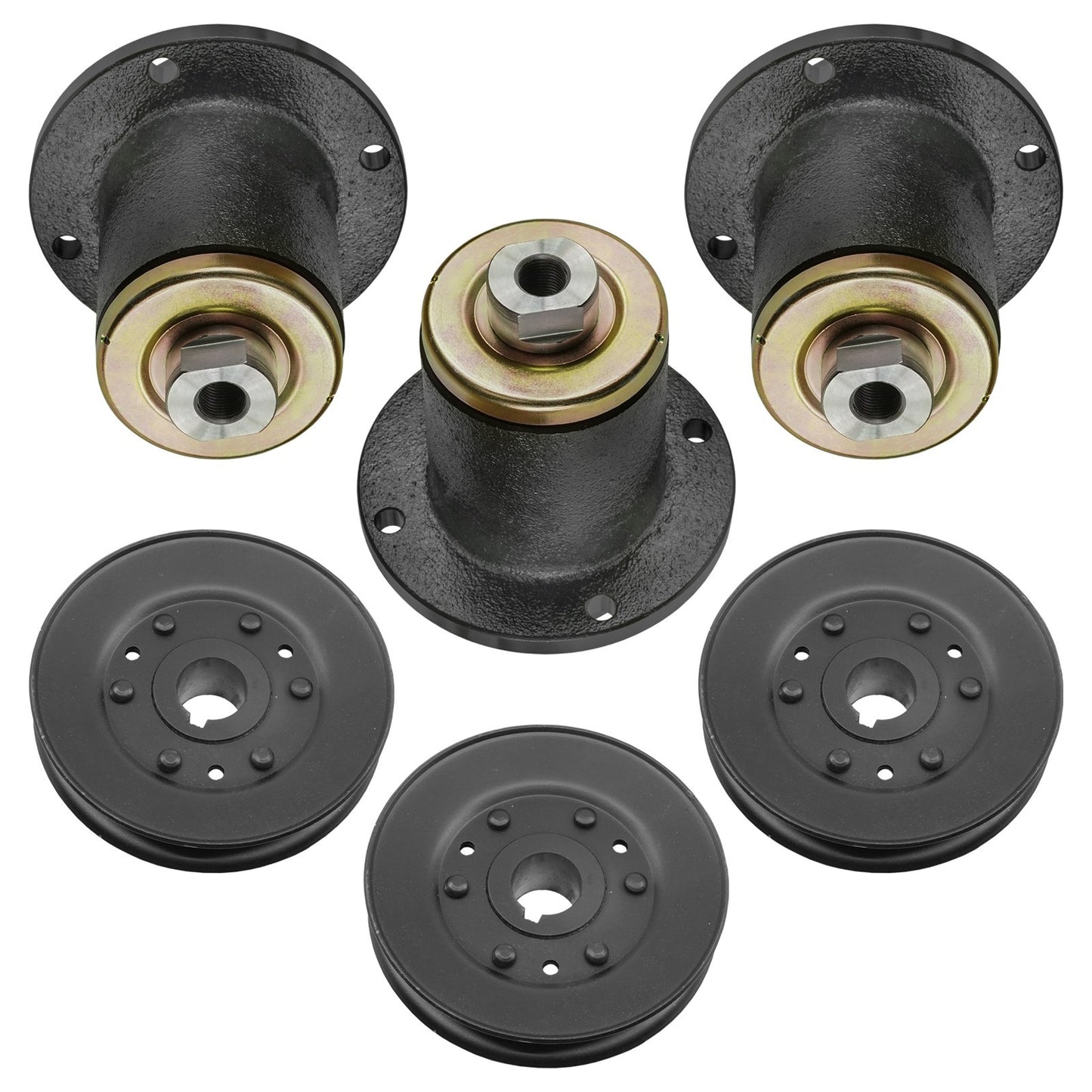 Deck Spindle Pulley Assembly Replacement for Bad Boy CZT (2010–2012)