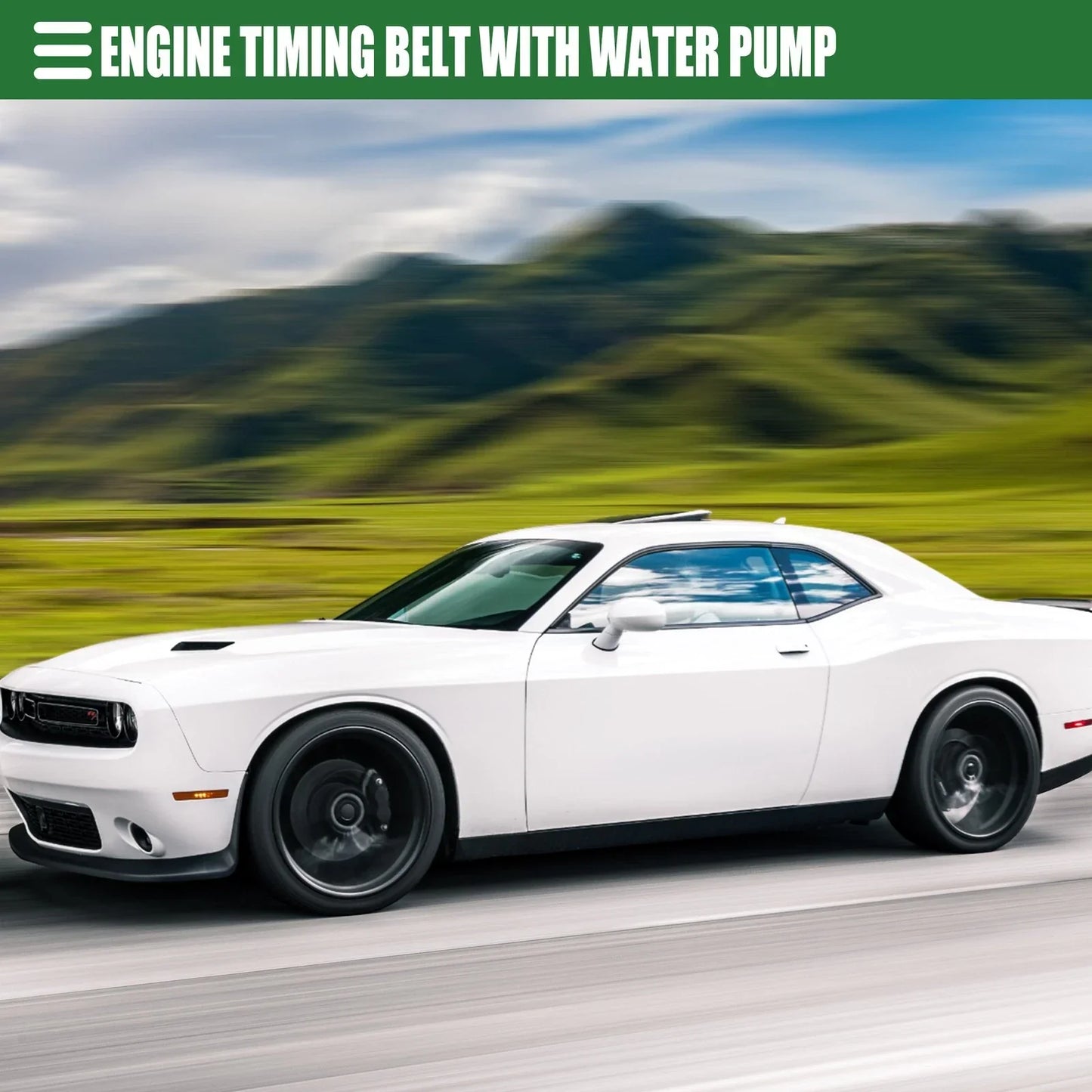Engine Timing Belt & Water Pump Set for Dodge Charger (2006-2010)