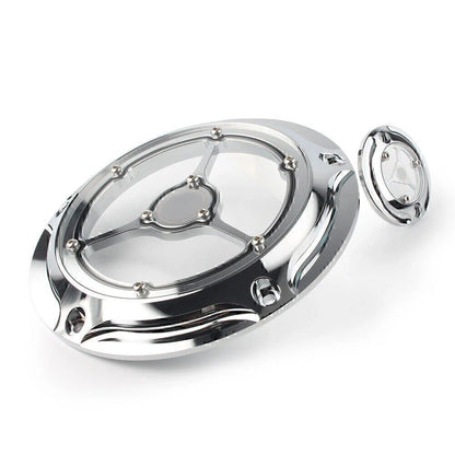 Clarity Derby & Timer Timing Covers Chrome for RSD Harley Touring (2016+)