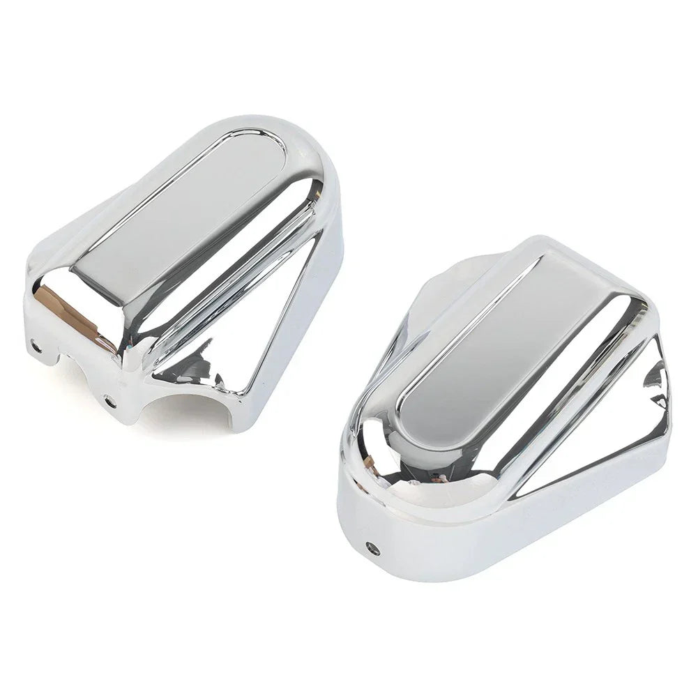 Rear Axle Covers  Chrome for Harley Softail FLSTC FLSTN (2000-2017)