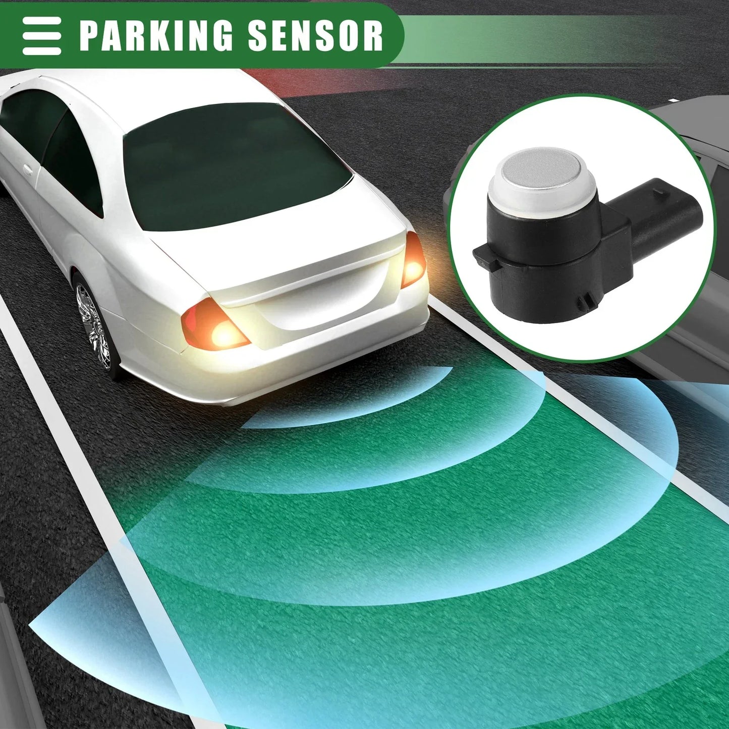 Rear Bumper Park Assist Sensor for Mercedes-Benz C 250 (2012-2015)
