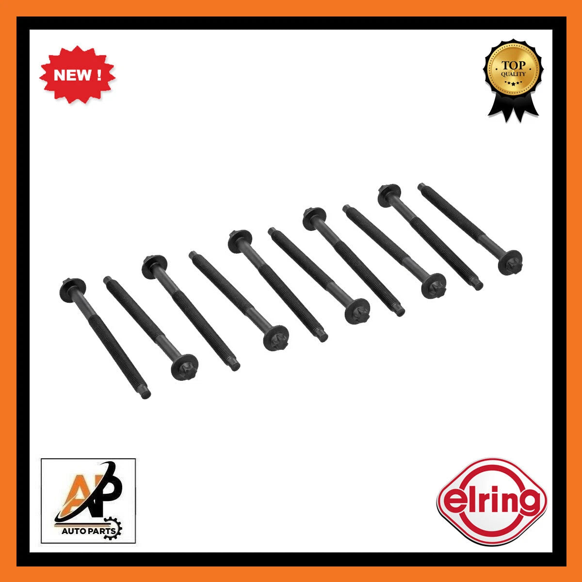 Cylinder Head Bolt Set Replacement for Ford Focus C-Max Mondeo (2000–2015)