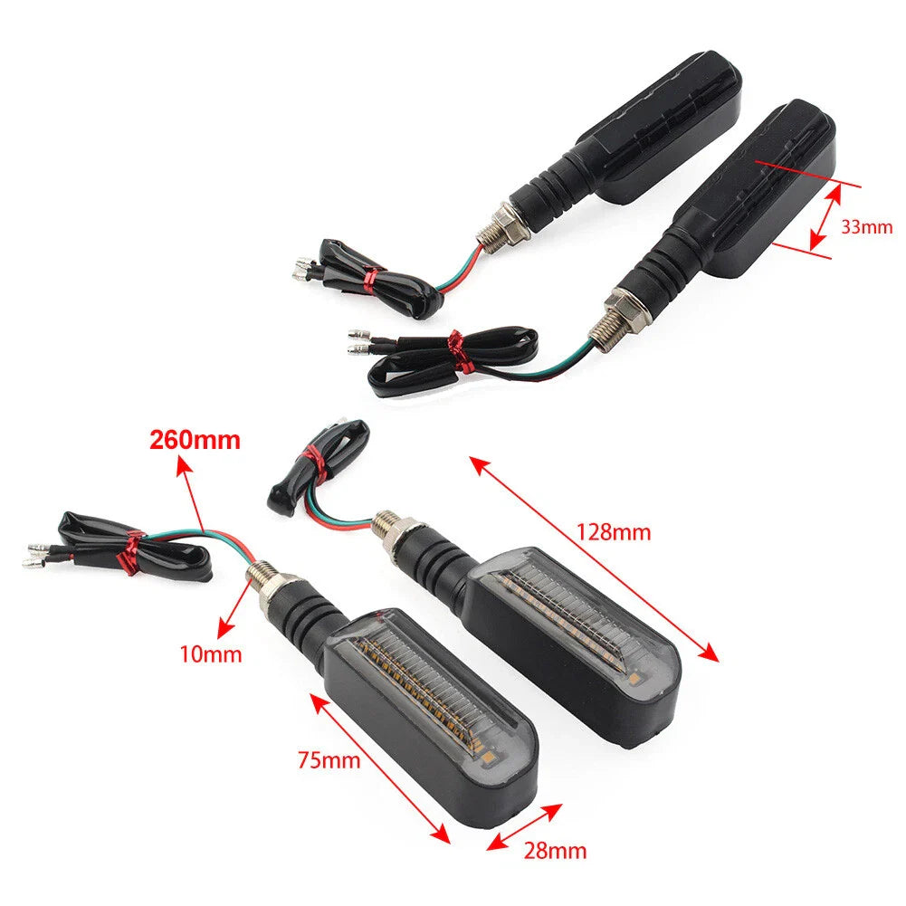 M10 Motorcycle LED Turn Signal Flasher Blinker Tail Light -  Lights