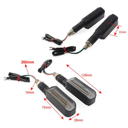M10 Motorcycle LED Turn Signal Flasher Blinker Tail Light -  Lights