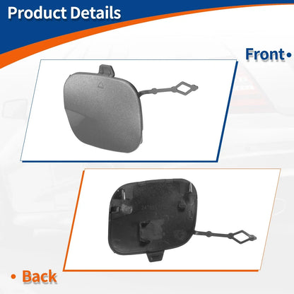 Front Bumper Tow Hook Cover for Mercedes GLB X247 W247 (2019-2023) Gray