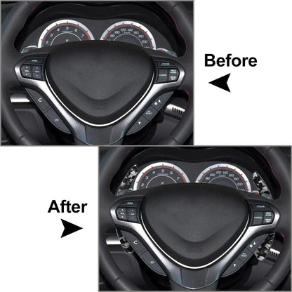 Steering Wheel Shifter Paddle Extensions for Honda Acura MDX ILX RDX TSX TLX