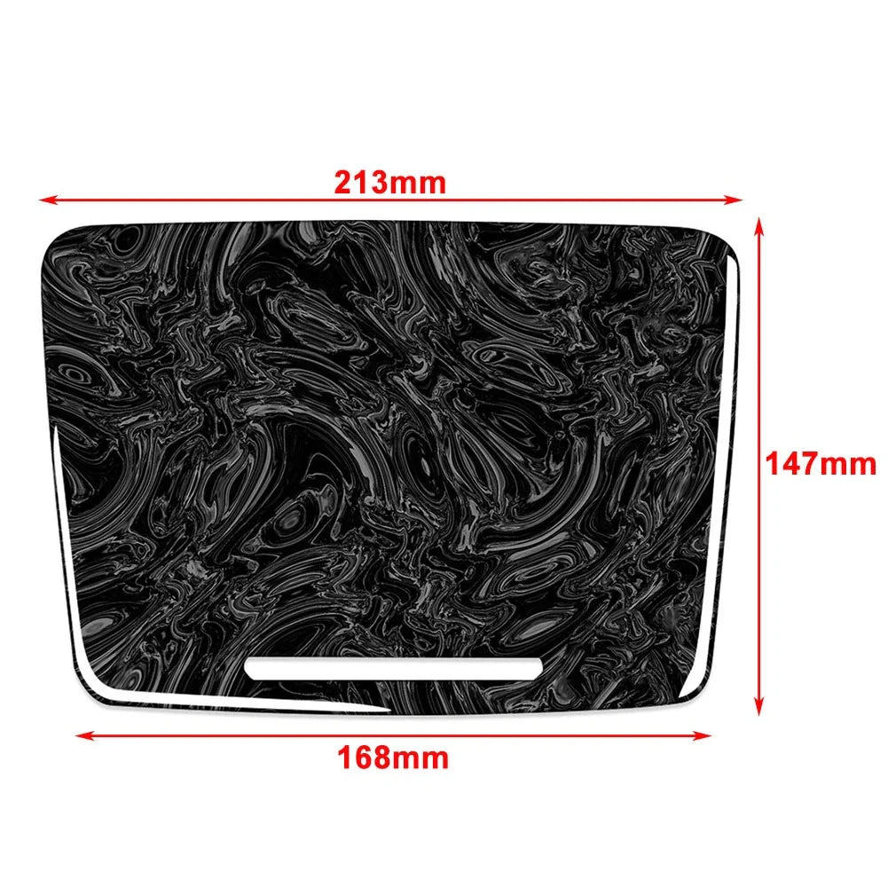 Marbling Water Cup Holder Panel Cover for Mercedes-Benz C Class (2015-2021)