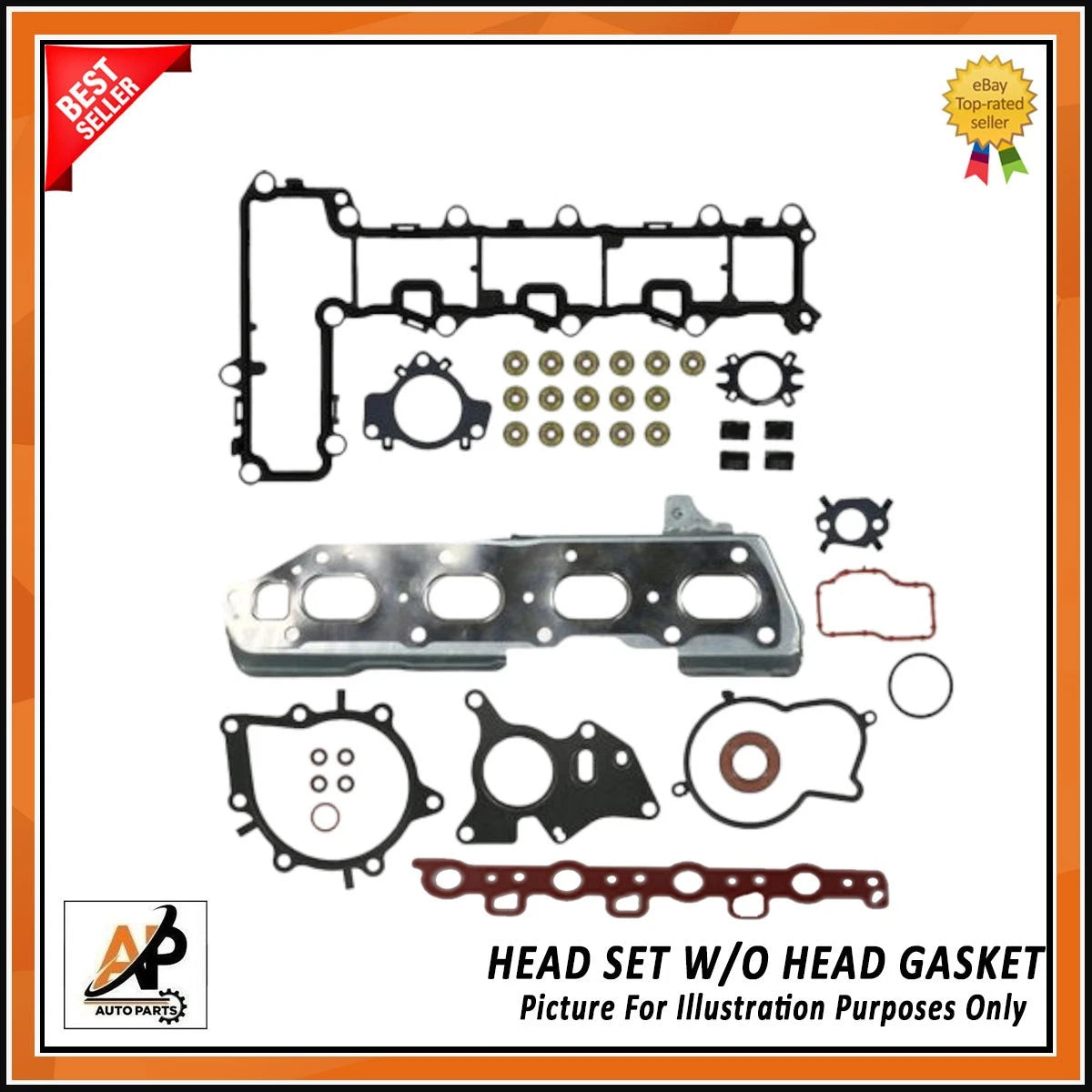 Cylinder Head Liner Set Heavy Duty for Citroën Dispatch Relay DW10 (2007–2016)