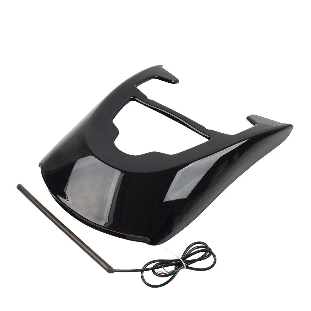 Vivid Black Rear Mudguard w/Light for Harley VRSCDX VRSCAW VRSCA (2002-2017)