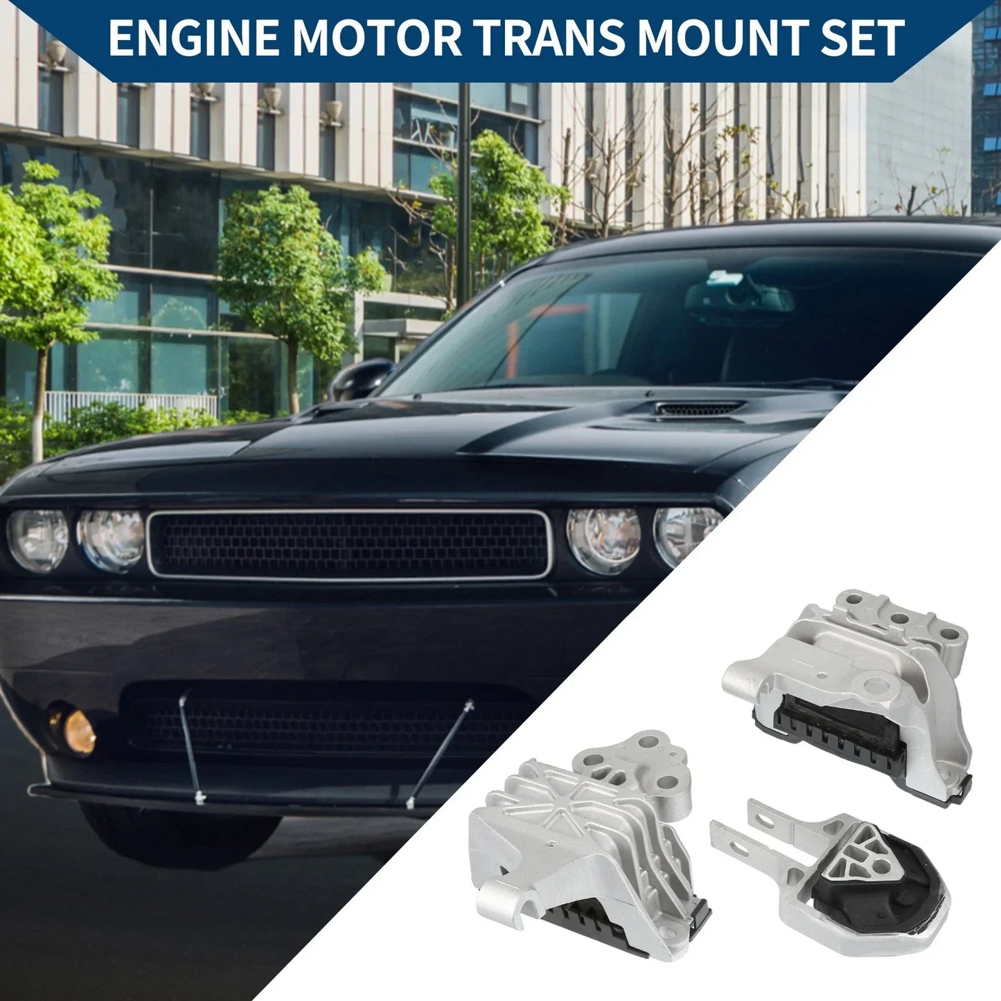 Engine Motor Mount Set for Dodge Dart (2013-2016) - 1 Set