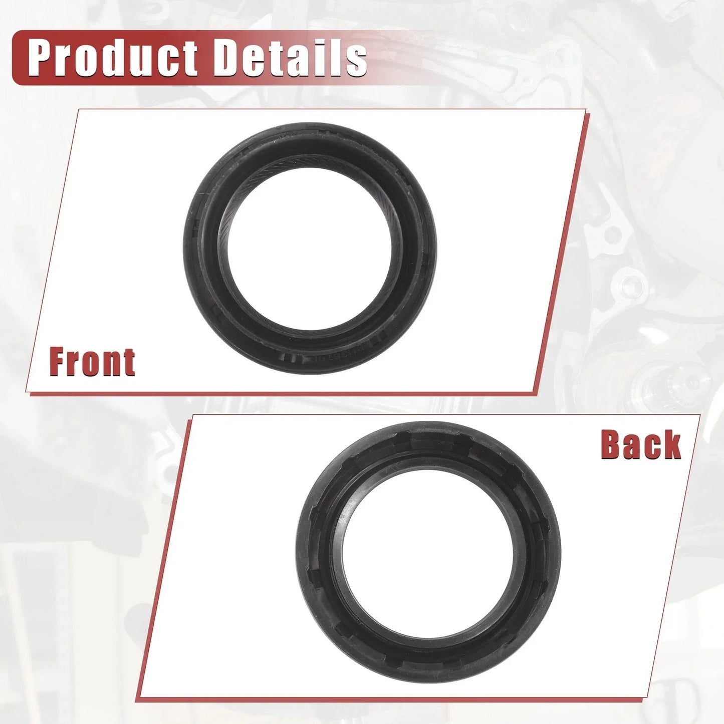 Car Engine Crankshaft Oil Seal for Toyota 4Runner 1987-2009 Rubber Seal