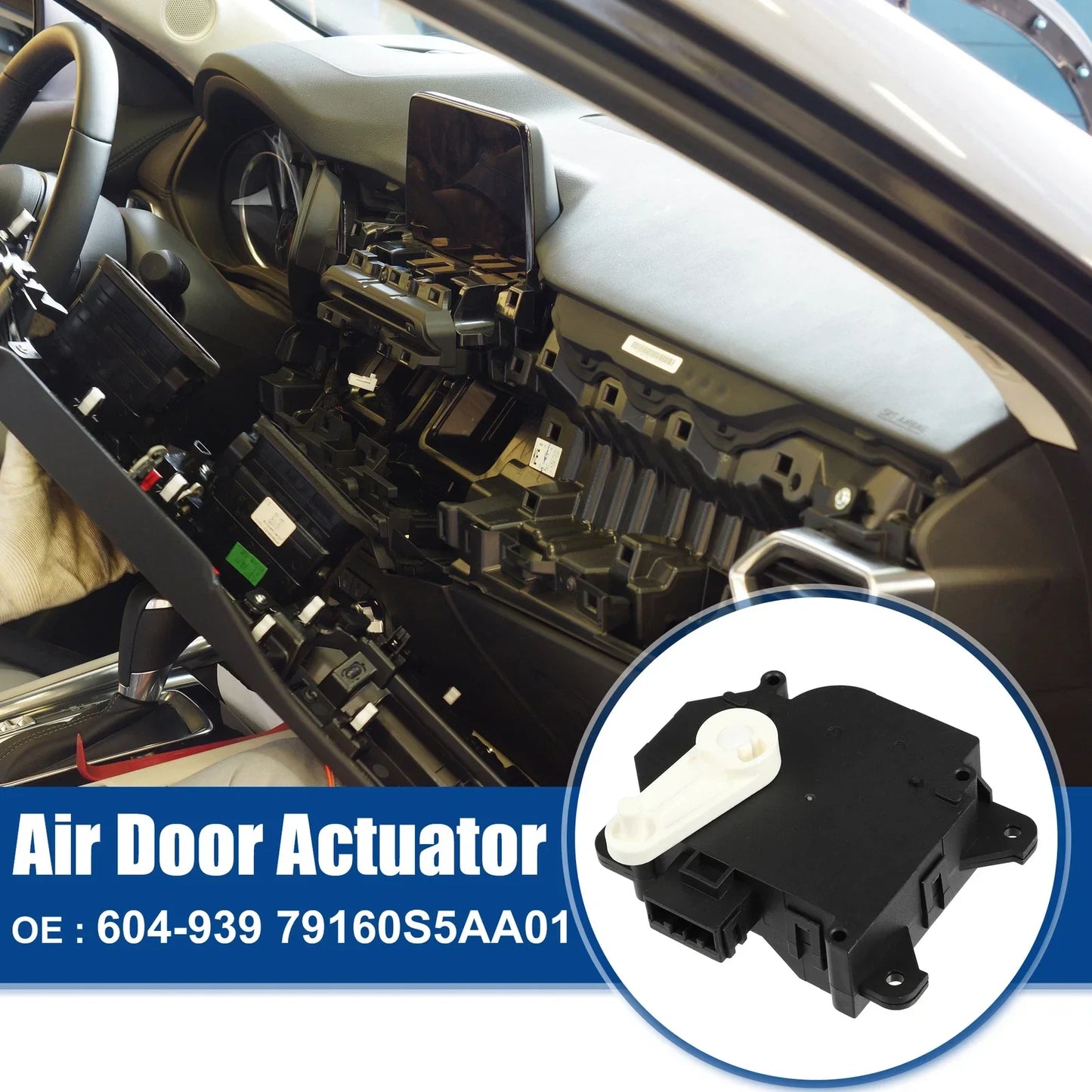 Air Door Actuator for Honda Civic (2016-2021) - Replacement Black Component