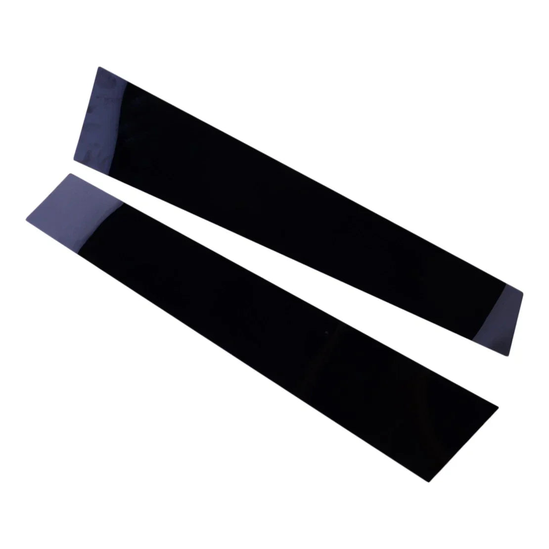 6 x Window Pillar Post Covers Black for BMW 3 Series E90 (2005-2012)