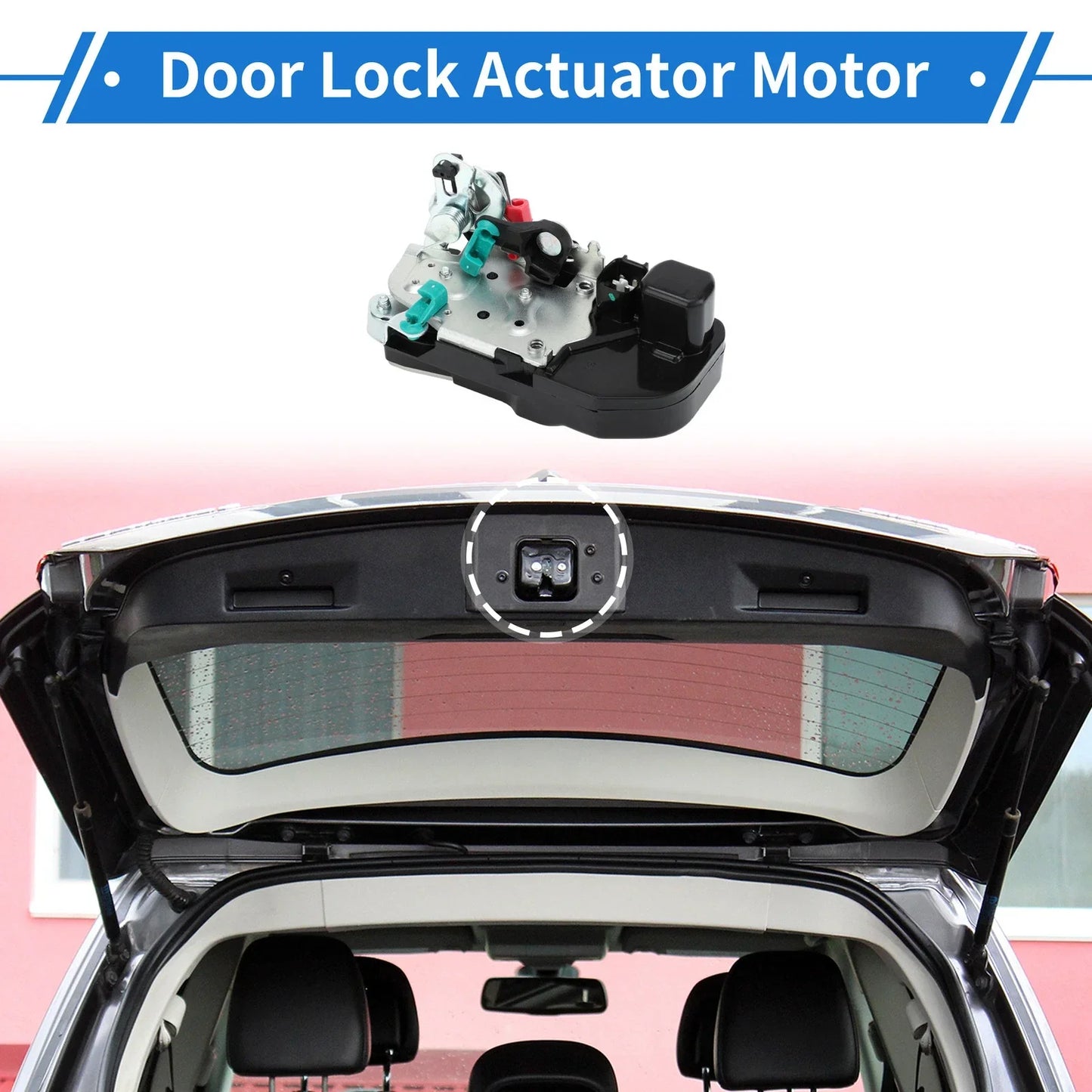 Rear Liftgate Door Lock Actuator for Dodge Ram 1500 (2003-2008)