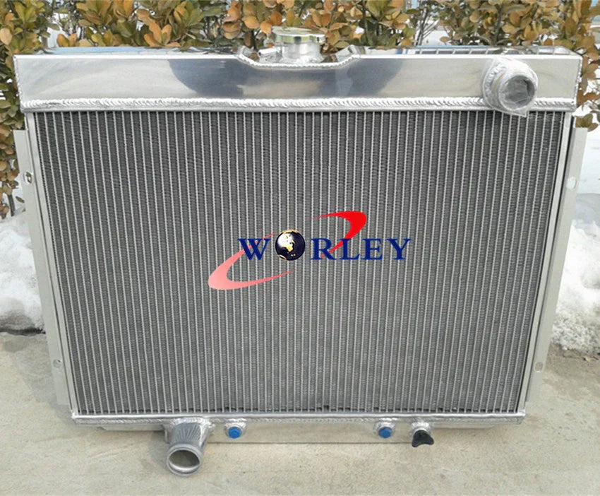 Aluminum Radiator for Ford Mustang, Mercury Cougar, XR7, Torino (1967-1970)