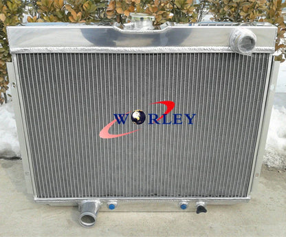 Aluminum Radiator for Ford Mustang, Mercury Cougar, XR7, Torino (1967-1970)