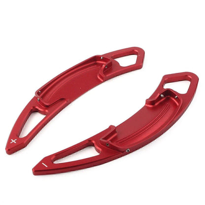 Red Aluminum Paddle Shifters Enlarger Trim for Honda Civic (2016-2021)