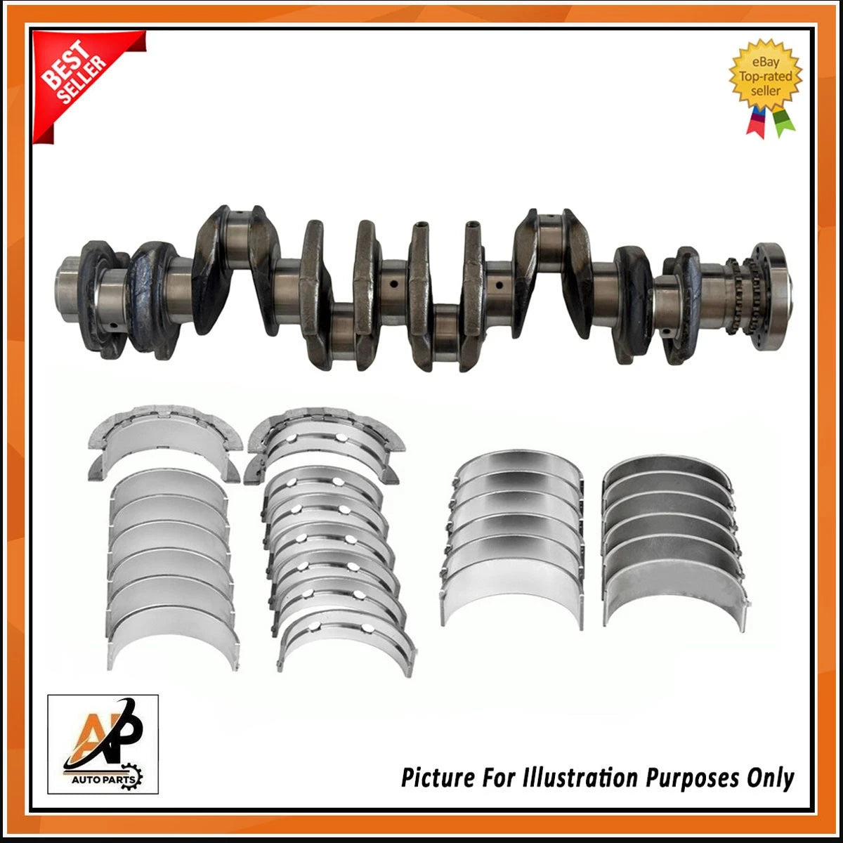Forged Crankshaft with Engine Rebuild Kit for BMW X3 N57 (2011–2019)
