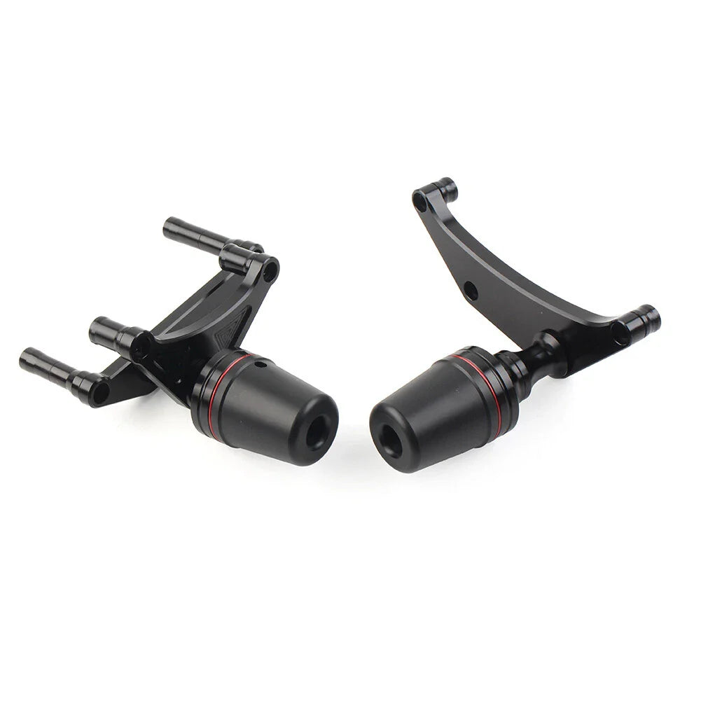 Black Frame Sliders Crash Protectors for Ducati Panigale V4 (2018-2019)
