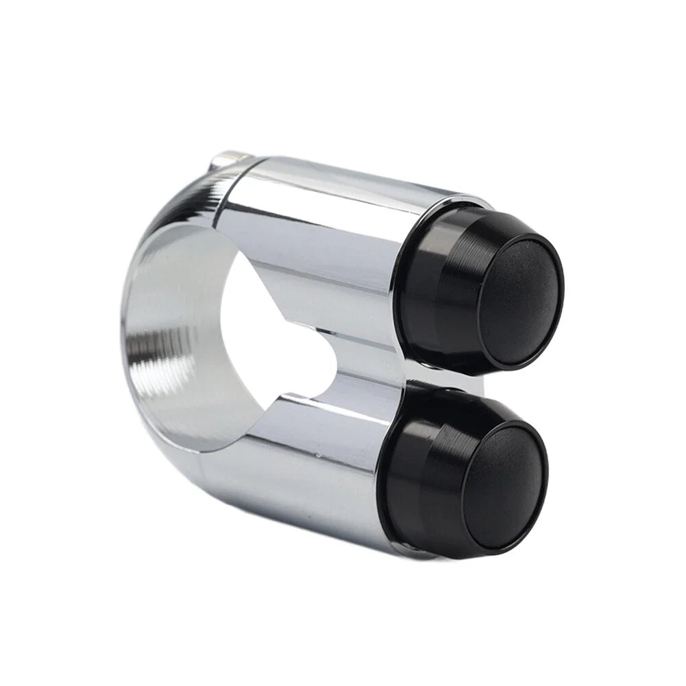 Button Handlebar Switch Horn Light Control for Harley Dyna Chopper