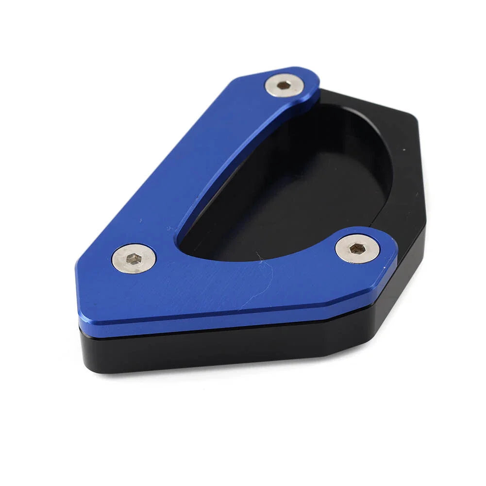 Kickstand Foot Side Stand Extension Pad for Suzuki DL 650 V-Strom 14-22 Blue