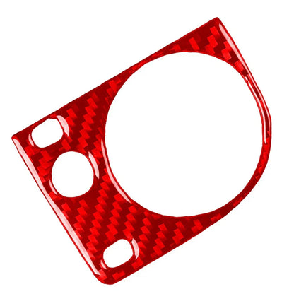 Carbon Fiber Red Headlight Switch Knob Cover for BMW 3 Series (1991-1999)