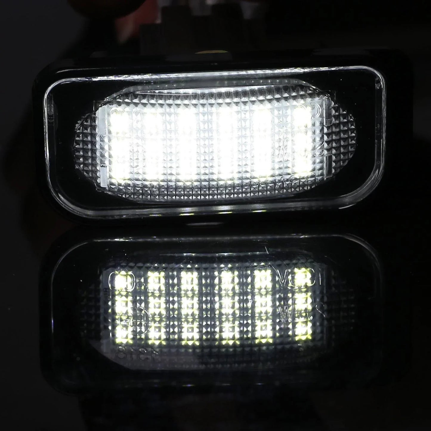 2 x LED License Plate Lights for Mercedes-Benz C320 C350 C230 C280 (2001-2010)
