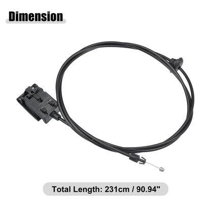 Hood Latch Release Cable for Dodge Ram 2009-2010 (2009-2010)