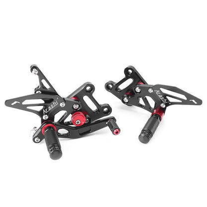 CNC Rearset Foot Pegs for Suzuki GSXR1000 (2017-2018) Black