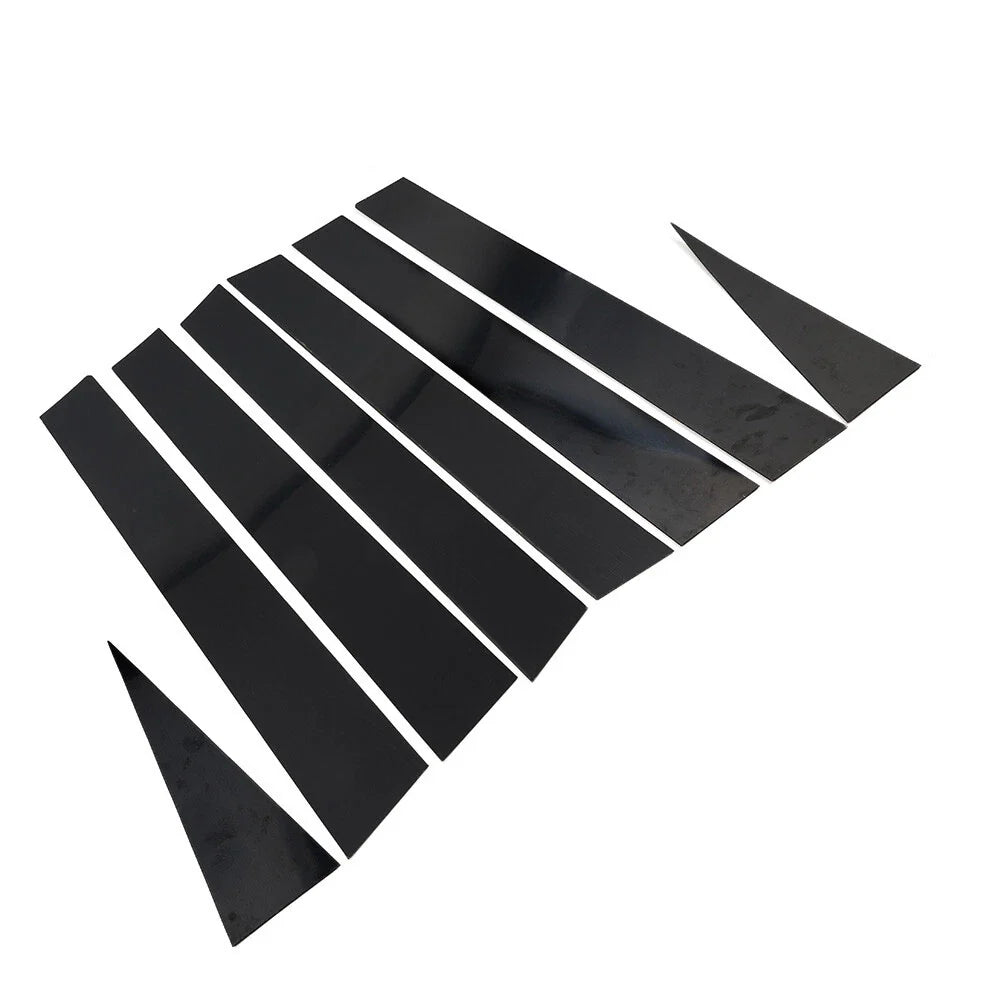 Pillar Post Set Door Window Trim Covers for Nissan X-Trail Rogue (2008-2013)