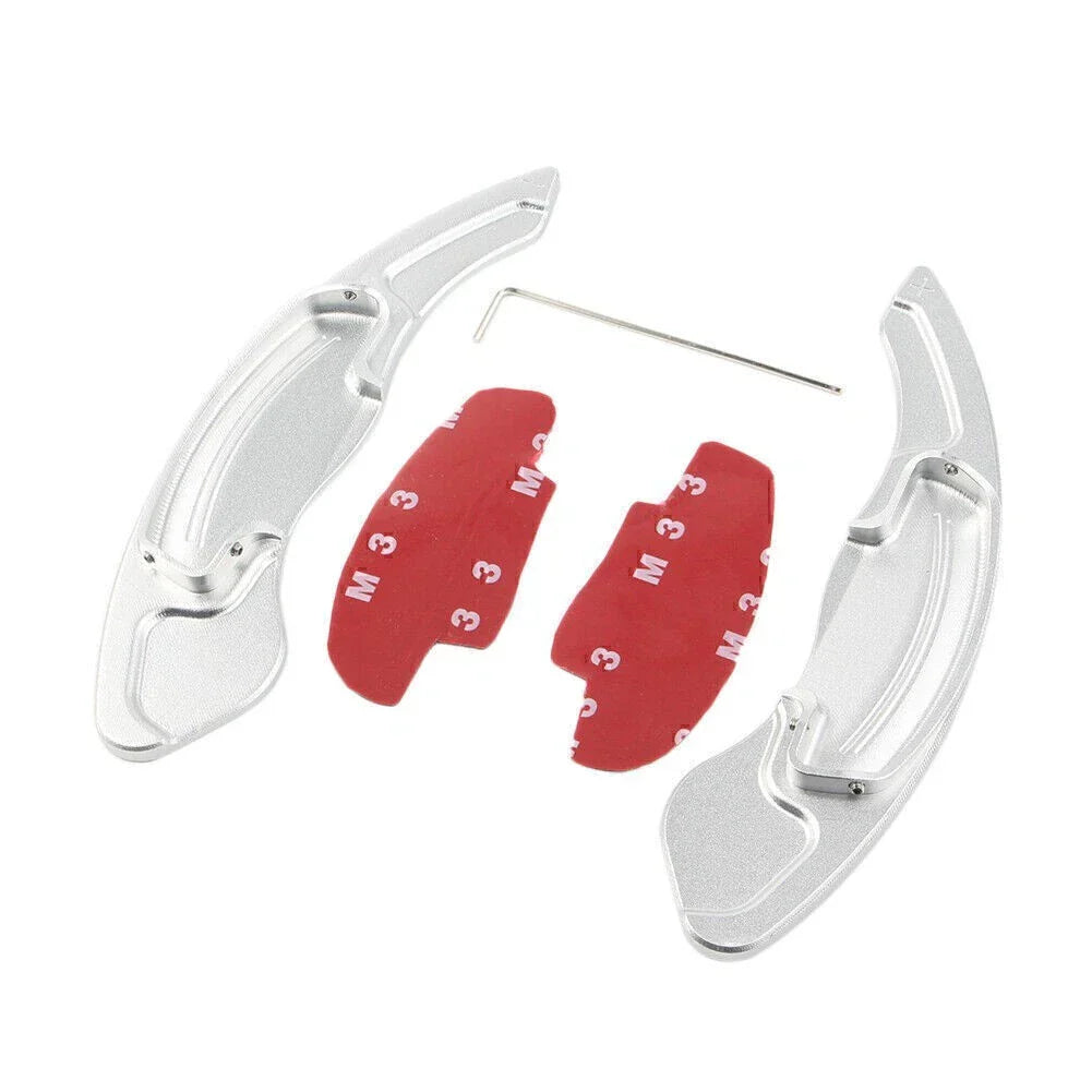 Silver Steering Wheel Shift Paddle Shifter Trim Cover for Honda Odyssey (2015-2019)