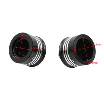 Front Axle Cap Nut Cover for Harley Touring Dyna Road King Glide
