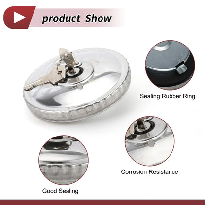 Locking Gas Cap with 2 Keys for Mercedes Benz
