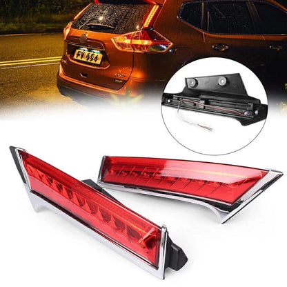Rear Window Reflector LED Brake Lights for Nissan Rogue X-Trail (2014-2021)