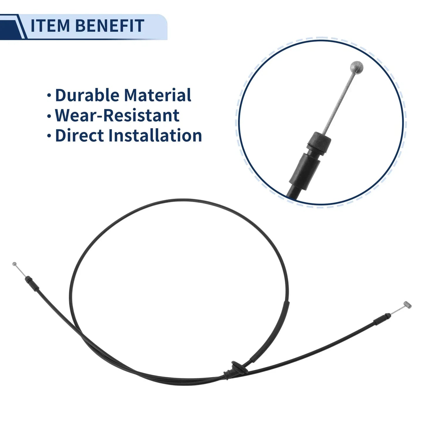 Hood Latch Release Cable for Hyundai Tucson (2015-2017)