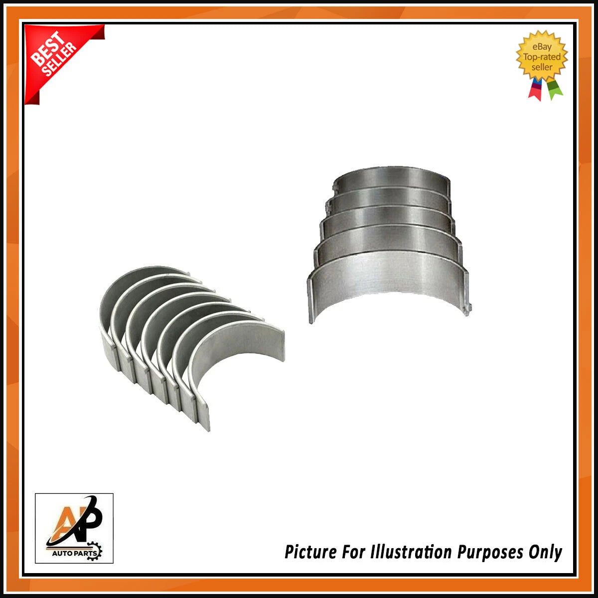 Crankshaft Bearings Set for Jaguar F-Pace 2.0D Diesel (2016–2023)