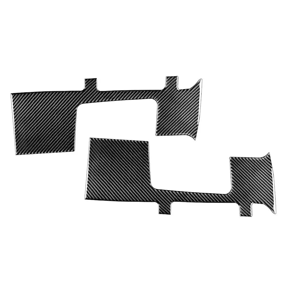 Carbon Fiber Seat Belt Panel Cover Trim for Toyota Tundra (2014-2021)