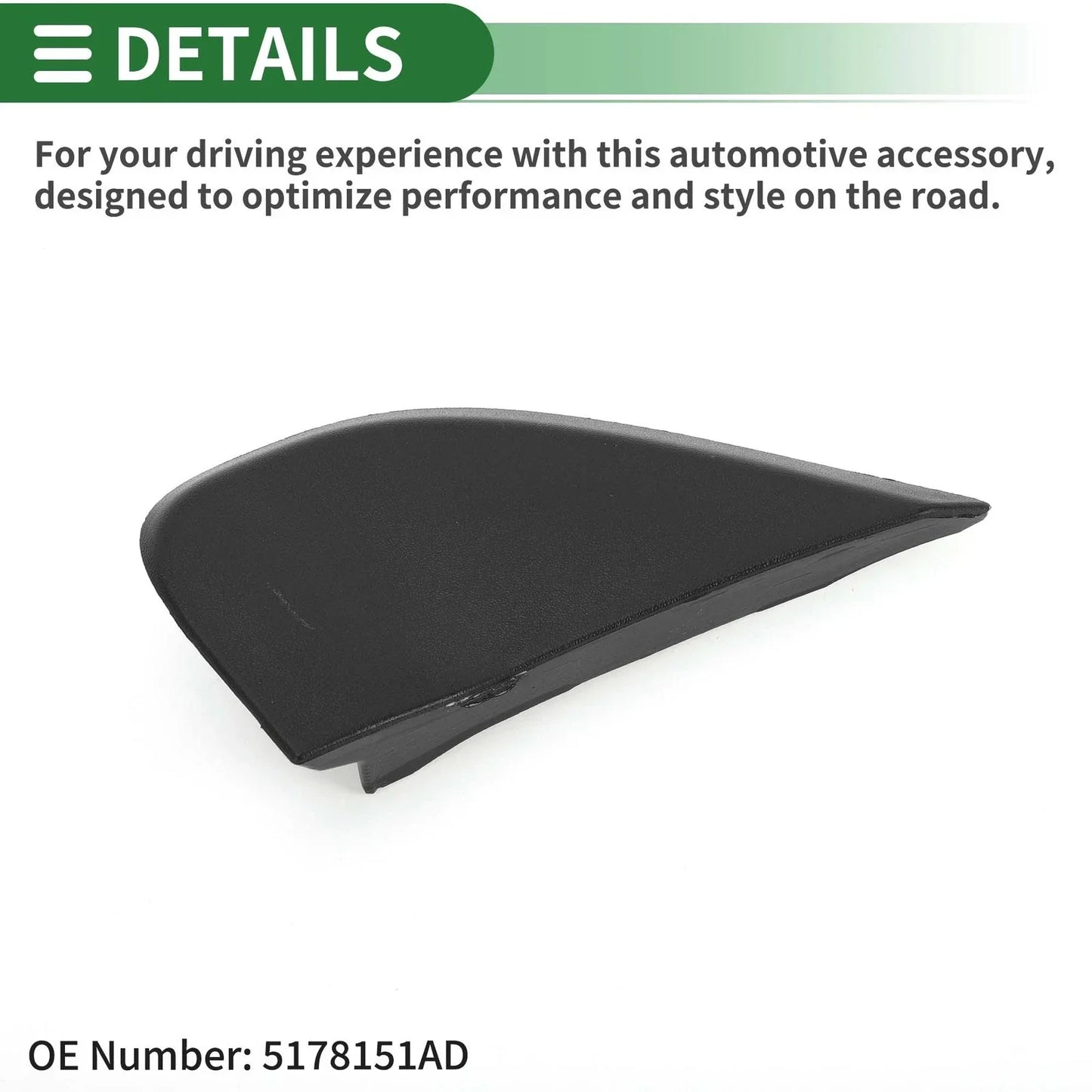 Front Left Side Pillar Triangle Trim for Dodge Journey (2009-2020)